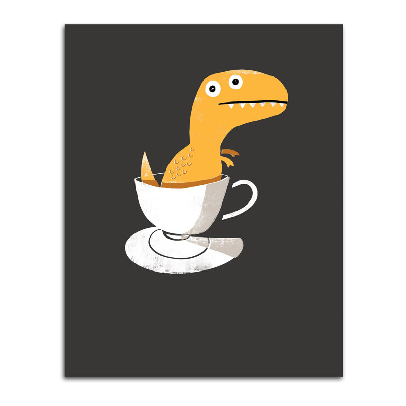 « tea rex », impression, Papier, H 20 po x l 16 po x P 0,01 po
