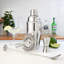 True Stainless Steel Barware Set Includes Cocktail Shaker, Spoon, Jigger, Hawthorne Strainer, Drink-110431043