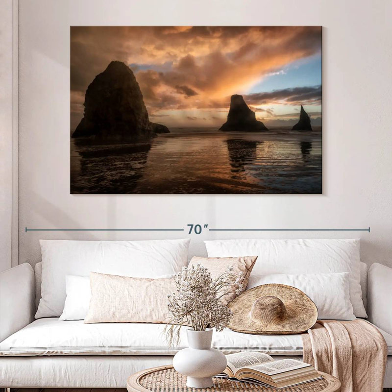 Gillard Falling Sunsets, 34" H x 51" W