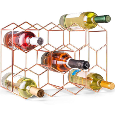 Countertop Wine Rack - 14 Bottle Freestanding