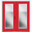 Portes d'entrée avant pré-montées en fibre de verre apprêtées internes-45711119-45711117-45711123