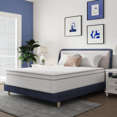 14" Medium Hybrid Mattress, CertiPUR-US, OEKO-TEX Certified