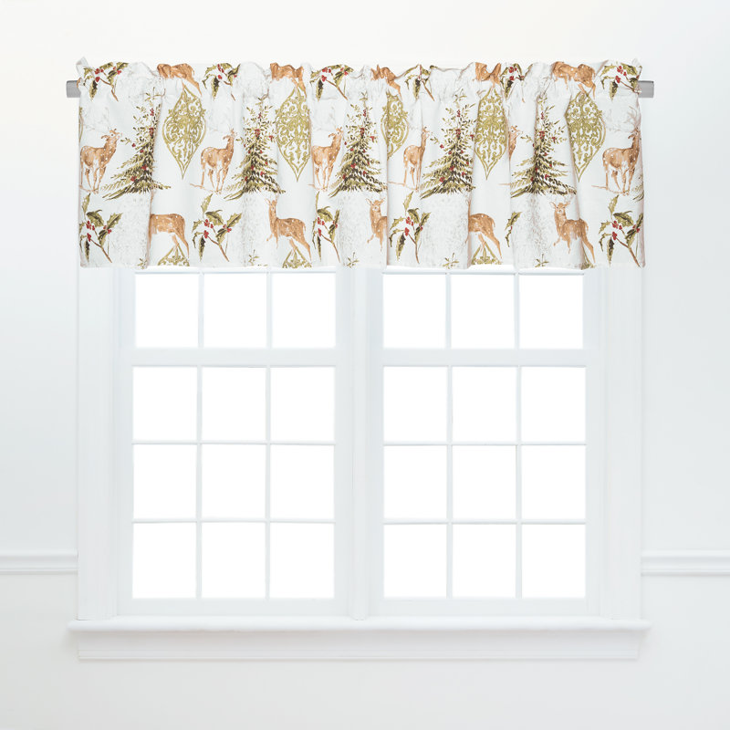 Elazaro Cotton Ruffled Window Pelmet