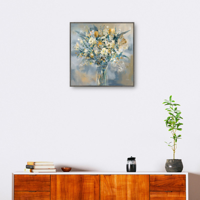 Soho I by Studio Arts Canvas Art Print, 36" H x 36" W x 1.5" D, Steel Color Framed