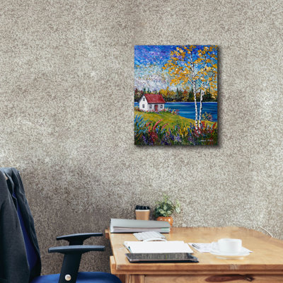 «Dark Water On Canvas» par Sharon Mark, reproduction