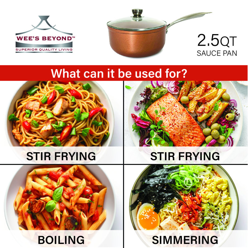 2.5 Qt Non Stick Sauce Pan