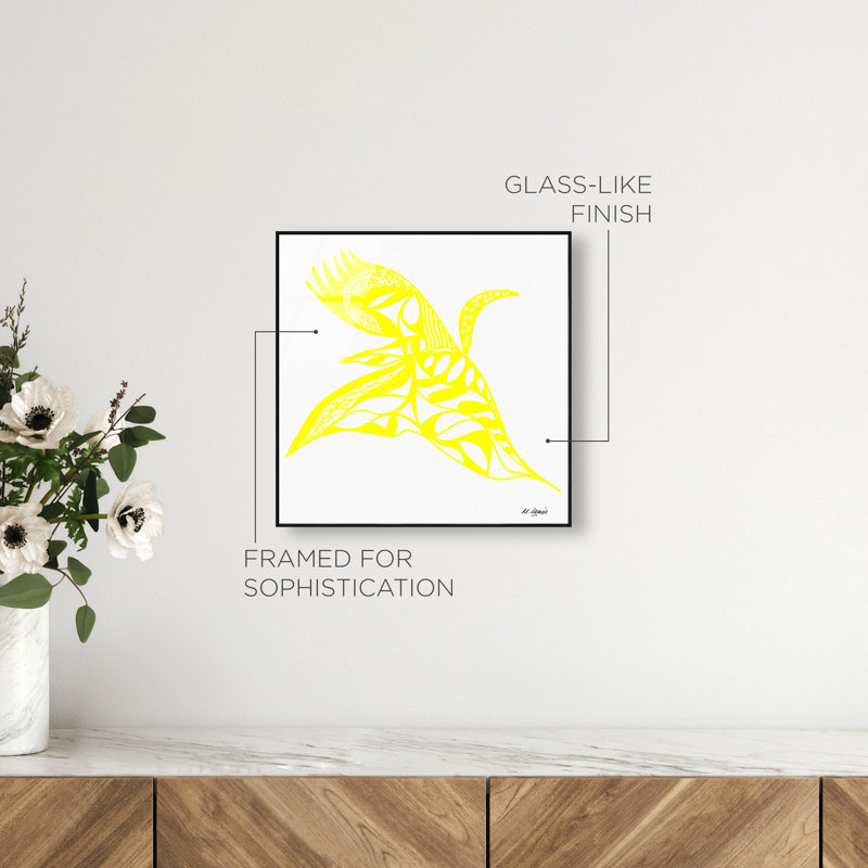 Manuel Roman - Swan Dance Print by Oliver Gal, 17"H x 17"W, Black Floater Frame