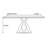 Home rectangular bright face rock slab table-1103038467