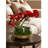 Faux Red Calla Lily Arrangement
