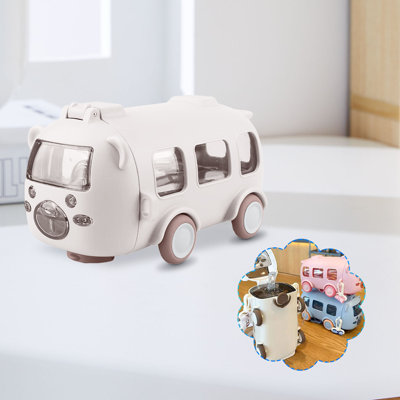 Bouteille d'eau Tasse d'eau pour autobus avec paille et sangles résistantes aux bris de sangle Garçon et fille détachables Bouteille d'eau pour autobus scolaire