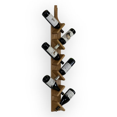 Eytan 6 Bottle Solid Wood Wine Bottle Rack