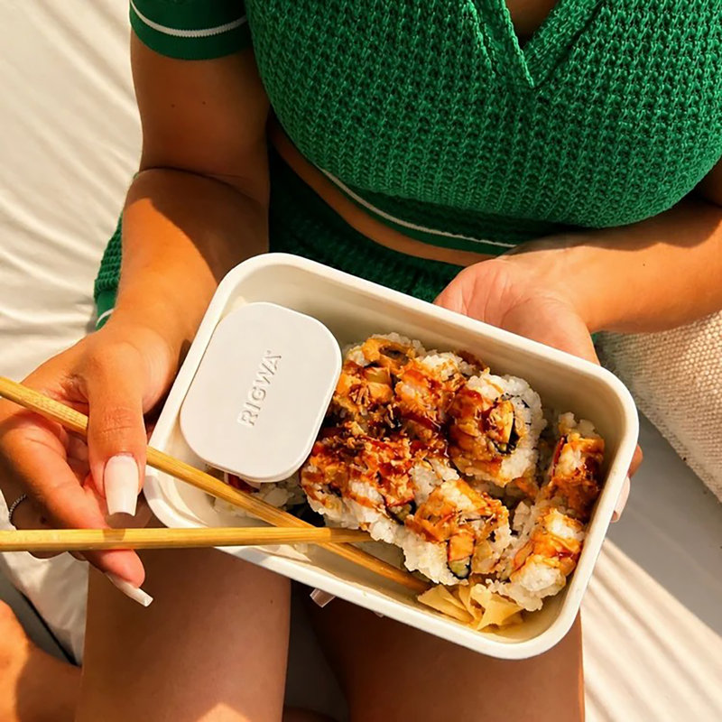 36 oz Navy Bento Box Kit 1 pk