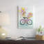 «Birthday Bicycle», peinture sur toile tendue-74756007-74756005-74756006