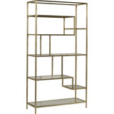 HomeAccent Geometric Bookcase