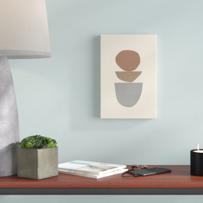 Neutral Sculpt IV by Renée W. Stramel - Print on Canvas