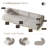 90in Modular Sofa,Couch
