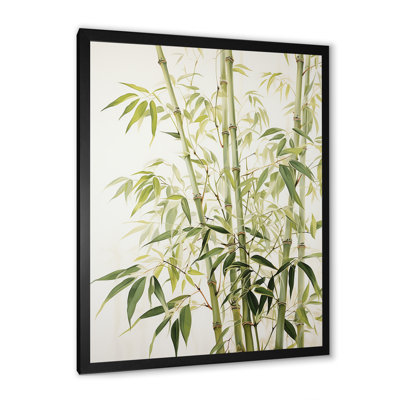 «Mute Bamboo Embrace I», reproduction sur toile