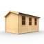 The Rosen Tongue & Groove Log Cabin 14x10w