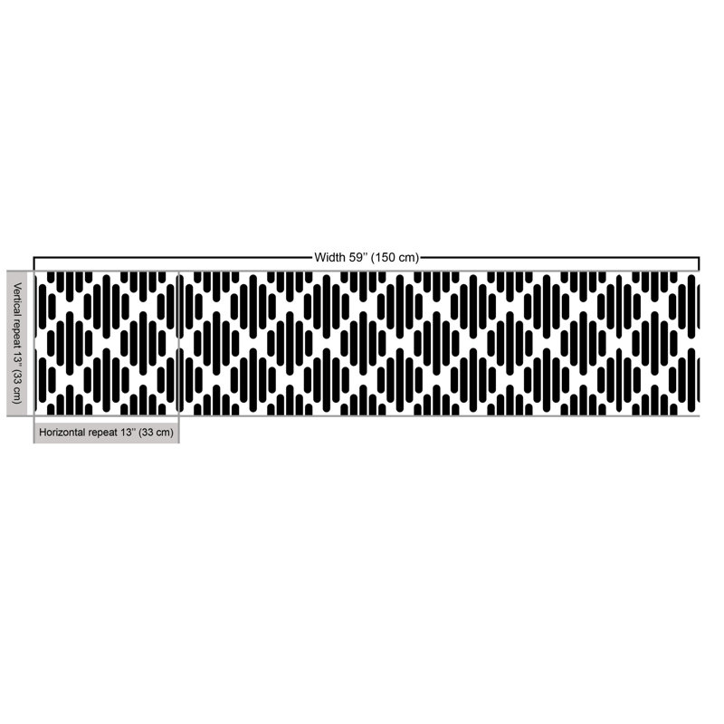 Cherey Modern Stripes Mosaic Style Abstract Multi-Purpose Fabric