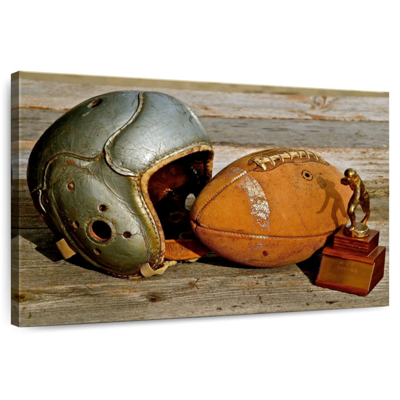 Football rétro Sirci, H 20 po x l 30 po