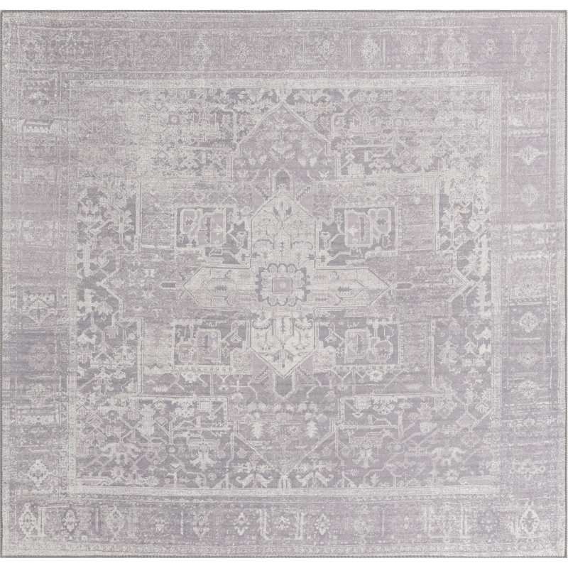 Oppie Oriental Indoor Rug, Square 7'6"