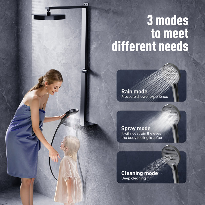 Soft Adjustable Shower Head