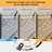 16-lights Rectangular Crystal Chandeliers Led Dimmable