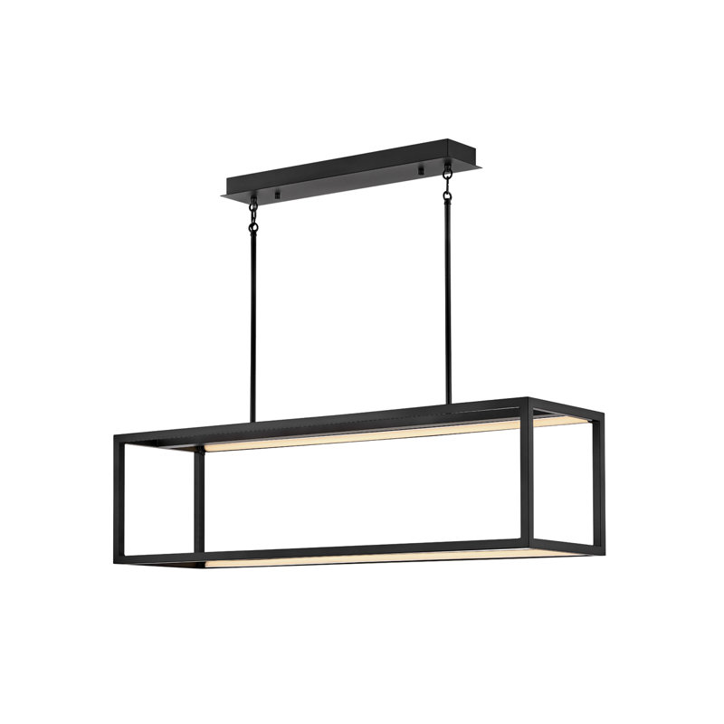 Onyx 44.5" Integrated LED Linear Chandelier