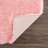 Libero Solid Shag Pink Area Rug-815606488