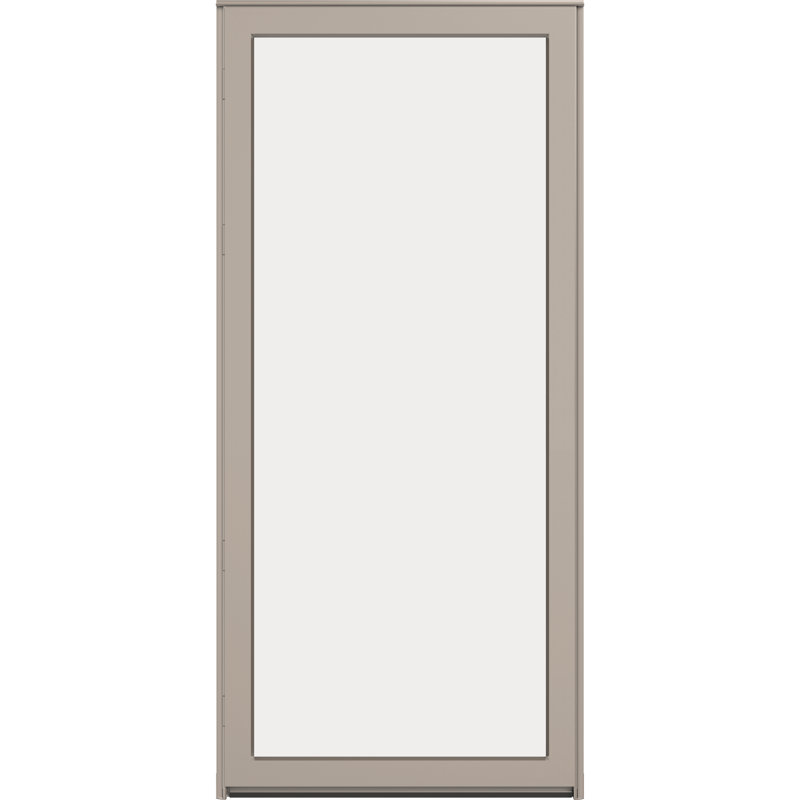 Porte de tempête réversible à charnière 60MT à vue maximale avec écran interchangeable, L 32 po x H 81 po x P 1,63 po