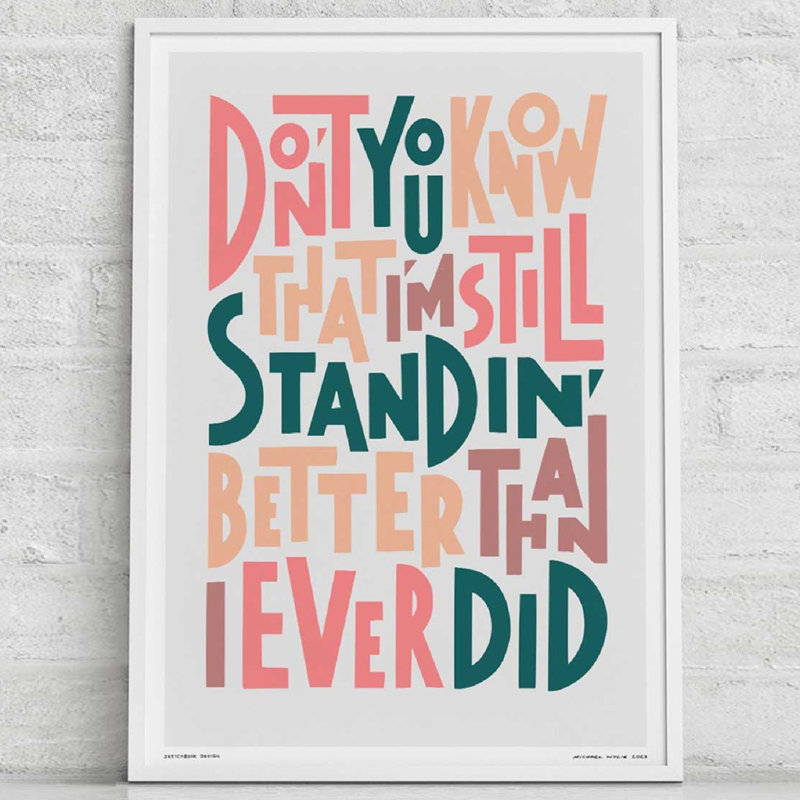 Single Picture Frame Print