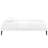 Modway Sherry Vinyl/Wood Bed Frame with Round Tapered Legs-18560833-18560831