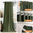 New Premium Velvet Blackout Curtains Thermal Insulated Window Drapes Super Soft Darkening Curtains-1342982010-1342982007