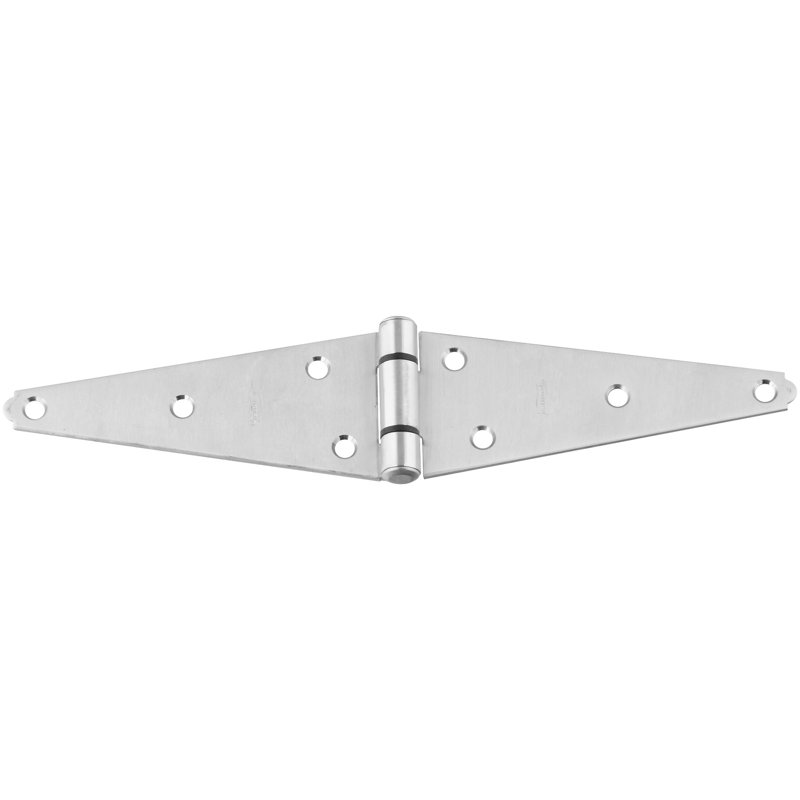 Charnière de porte simple à fixation en surface H 3,1 po x l 4,9 po