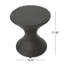 Outdoor 16-Inch Wicker Hourgla Side Table