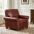 Burgundy PU