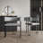 Black Metal Dining Chair-137470522