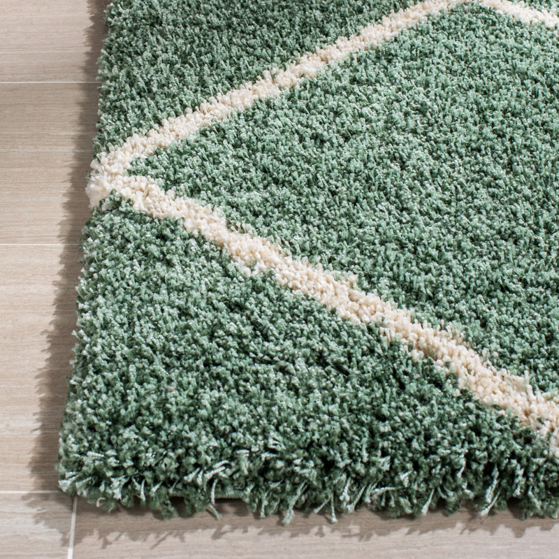 Striped Area Rug, Rectangle 61 x 91cm