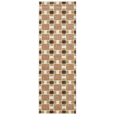 Capodilupo Rust Modern Indoor Rug
