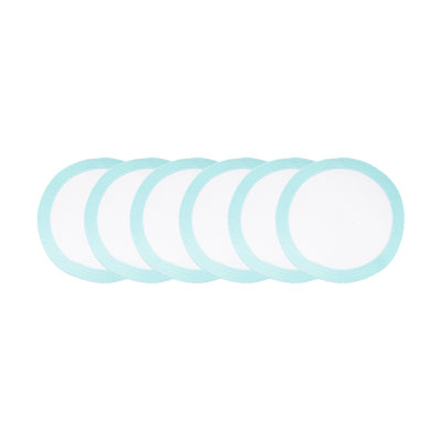 Aqua Rim Braided Placemat S/6