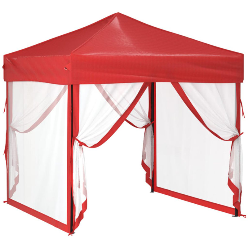 Althena Party Tent, 2m x 2m, Red
