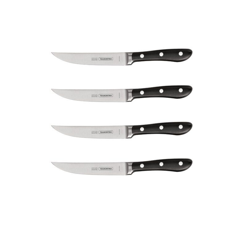 Tramontina 4 PC 5 in Porterhouse Steak Knife Set, Size: 4 Piece