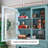 American Country Style Display Cabinet