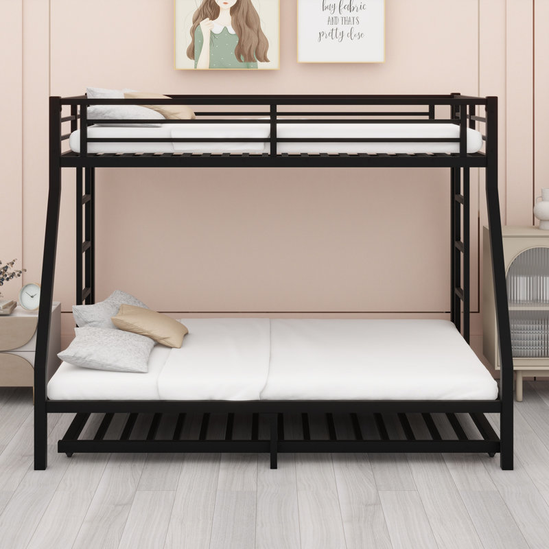 Metal Bunk Bed With Trundle