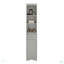 Armoire de salle de bain haute, armoire de rangement autoportante avec tiroir, panneau de fibres à densité moyenne, tablette réglable-1389640264