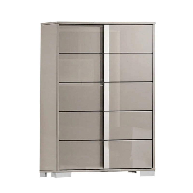 Commode contemporaine Sinistra, beige, Taupe clair