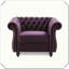 Élégante pièce décorative classique Chesterfield Club Chair-1387961249