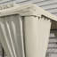 Gazebo combining 11.6 x 9.6 ft and Cream White Polyester with Soft-Top Canopy and Clean White