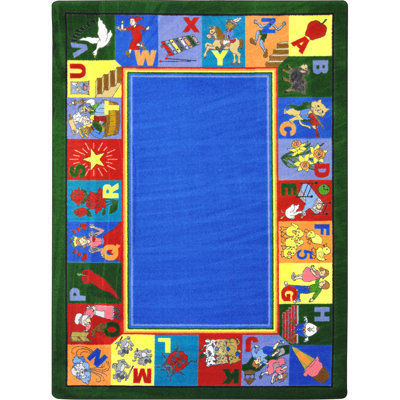 Educational My Favorite Rhymes Area Rug