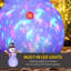 Décorations de Noël gonflables d'extérieur avec bonhomme de neige 7,9 pi avec branches